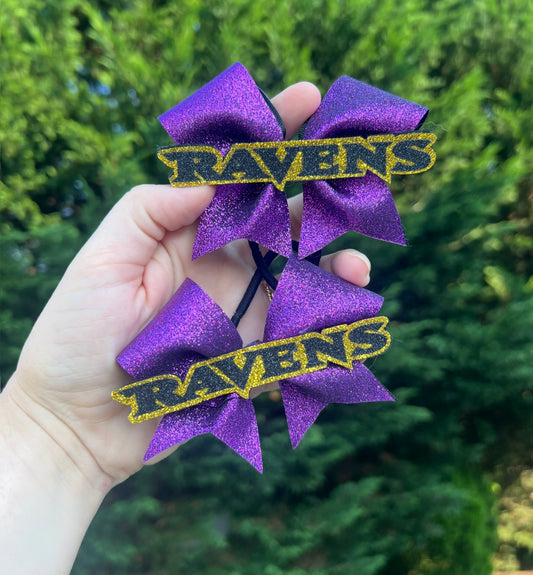 Clearance Bows - Ravens- Mini - Single